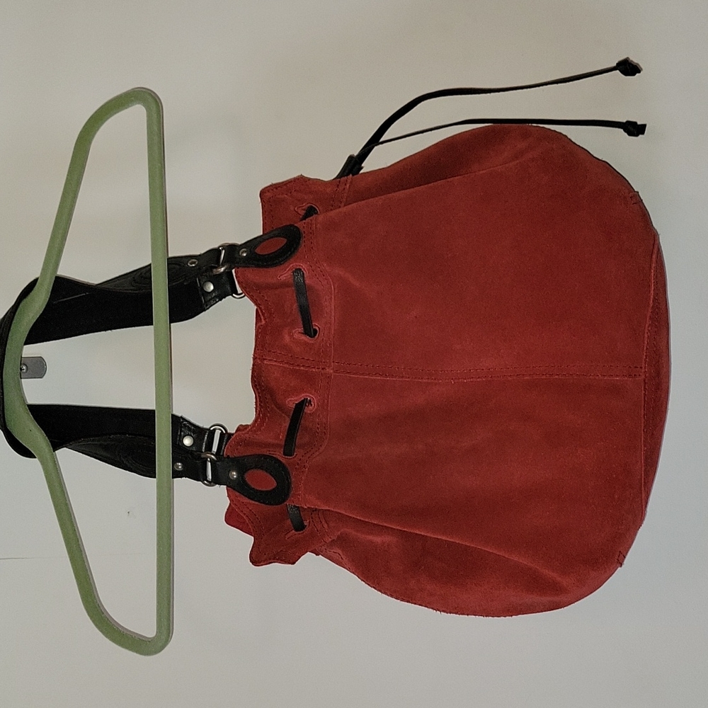 Lucky Brand Suede Leather Shoulder Bag - Picture 5 of 16